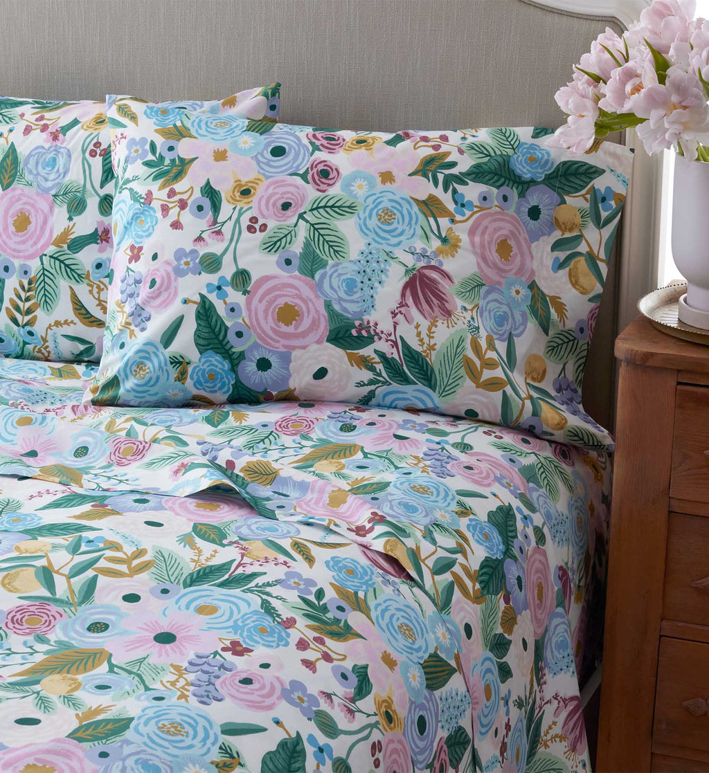 Percale Pillowcases - Garden Party Lilac